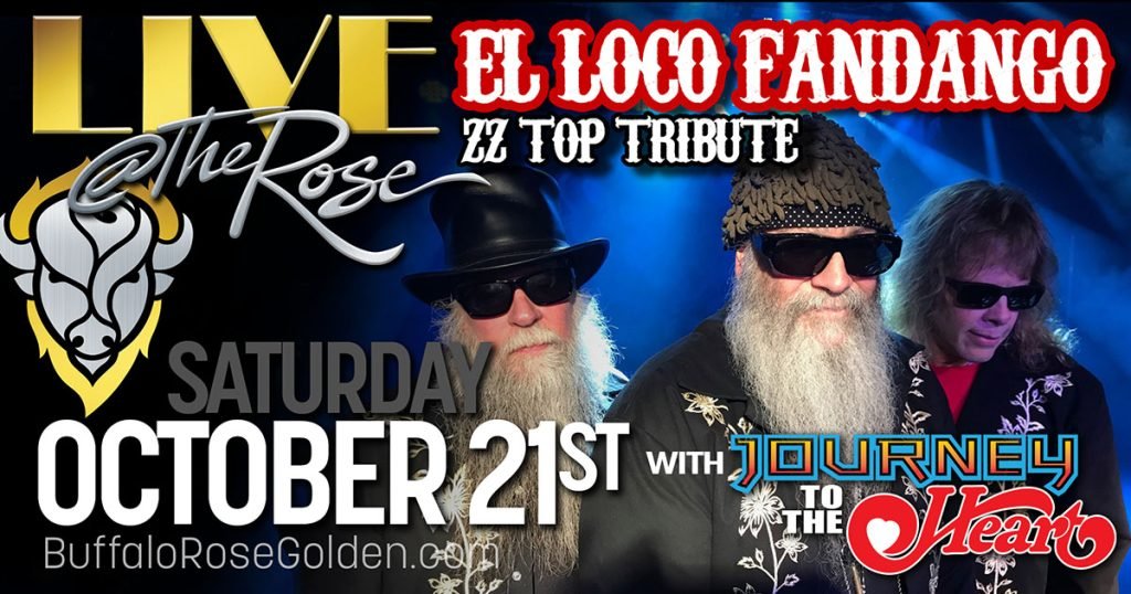 El Logo Fandango At The Buffalo Rose in Golden, CO October 21st 2023