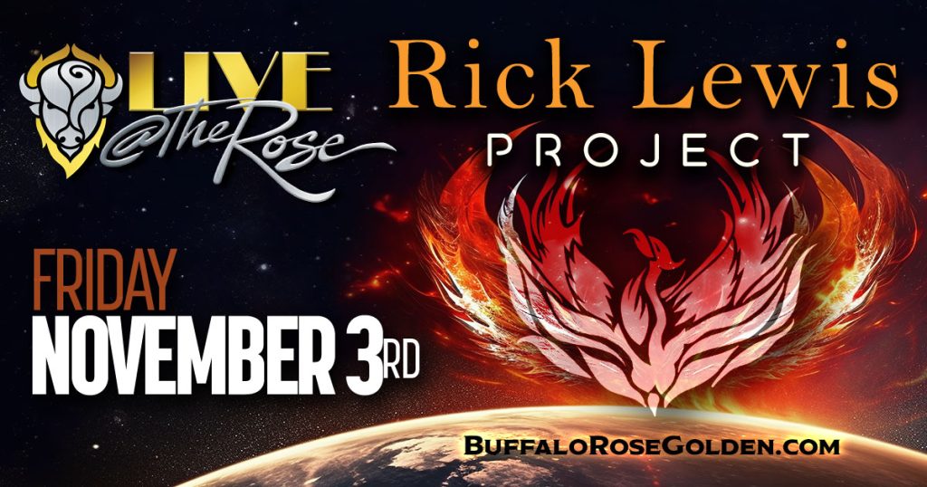 Rick Lewis Project at the Buffalo Rose in Golden, CO November 3rd 2023